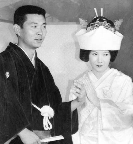 江川卓と妻