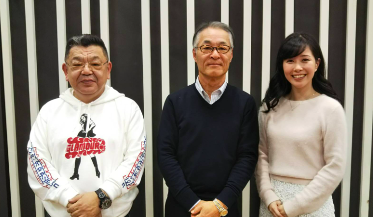 （左から）須田慎一郎と長谷川幸洋と東島衣里
